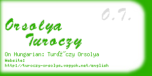 orsolya turoczy business card